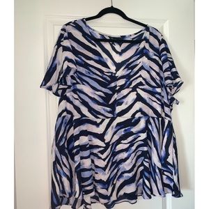Zebra Blouse. Never worn but, tag is not attached.